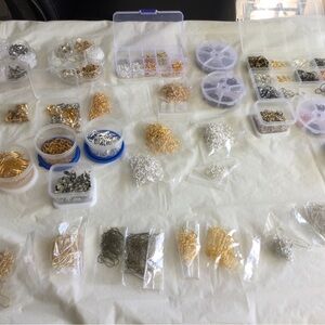 Elegant Gold and Silver Earrings